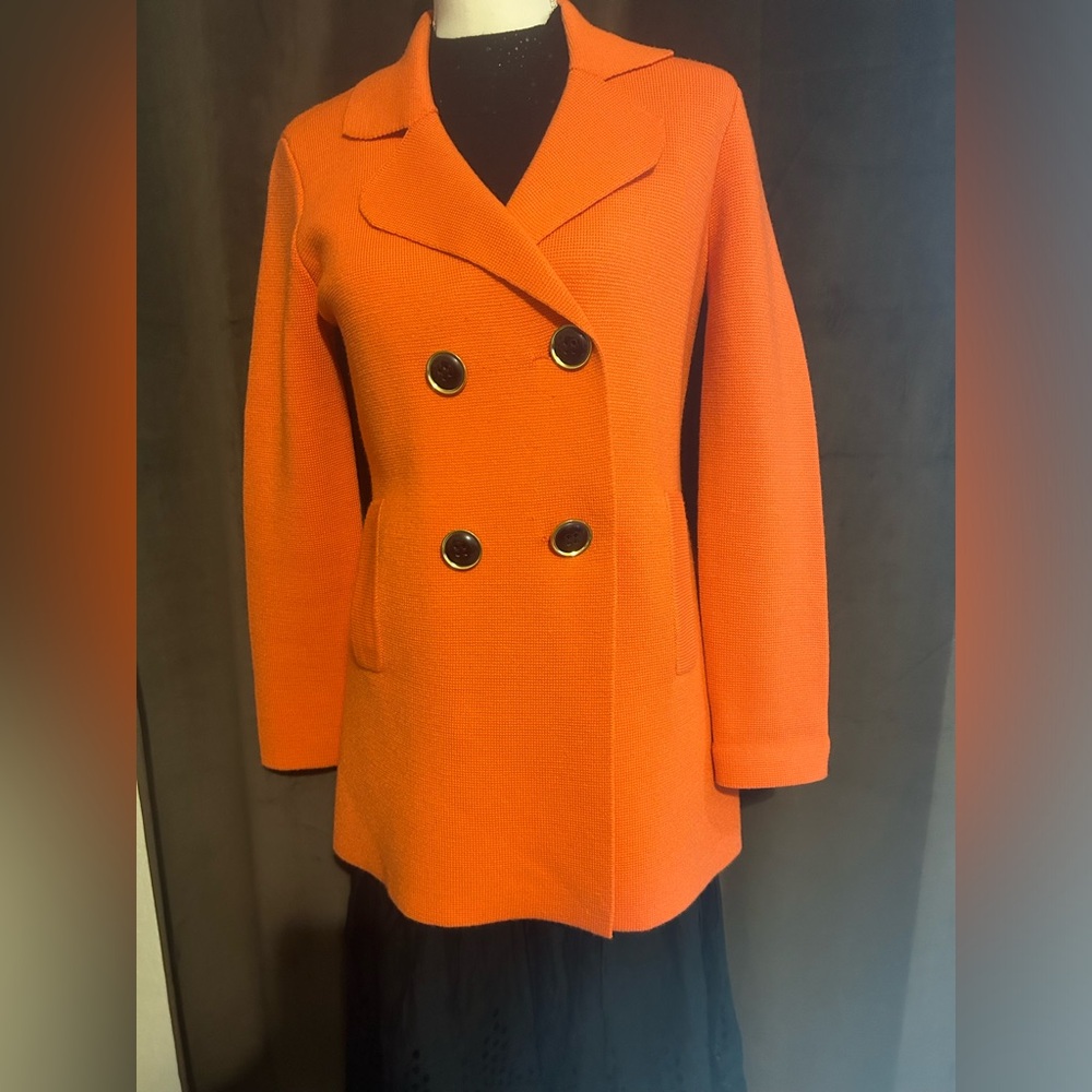 Trina Turk Orange Blazer